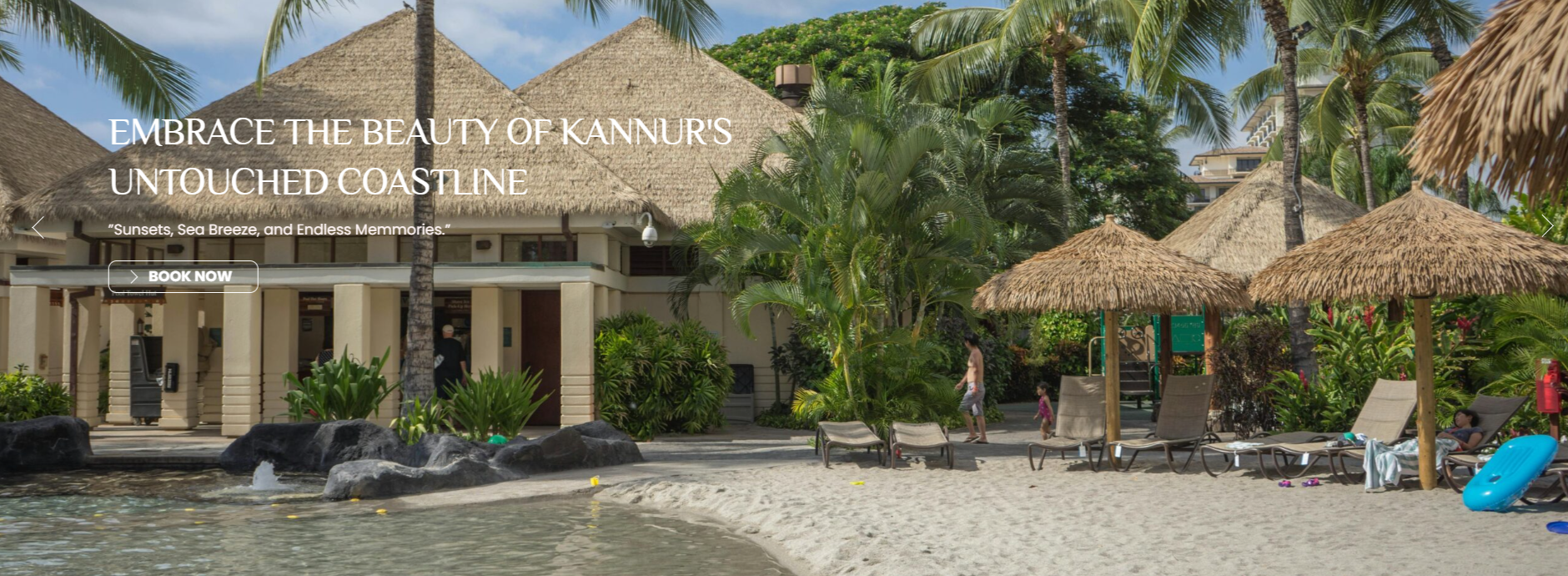 BEACH RESORT WEBSITE